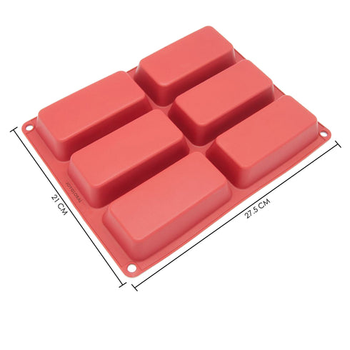 Silicone Rectangle Mould - 200 Grams