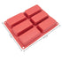 Silicone Rectangle Mould - 200 Grams