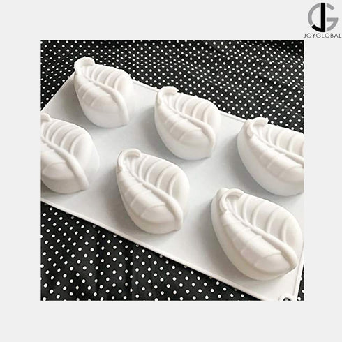 Silicone 6 Cavity Leaf Mould - 90 Grams