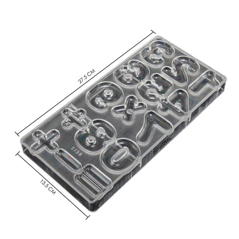 Polycarbonate 0 to 9 Numbers Mould - 7 Grams