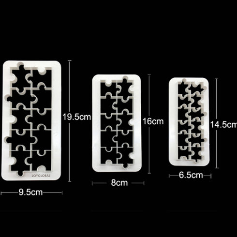 3 Pieces Puzzle Multi Cutter