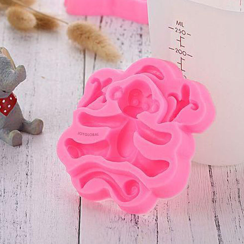 Silicone Monkey Shaped Mould