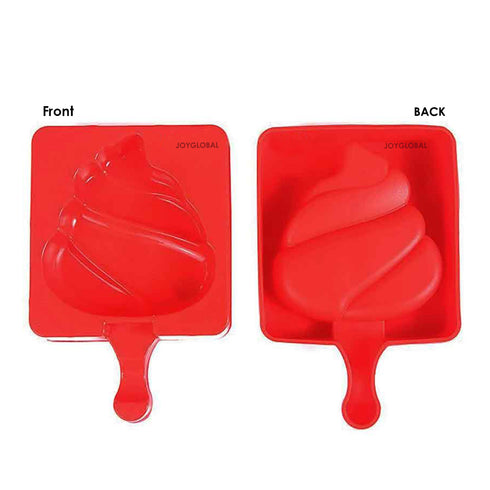 Silicone Ice Cream Lollipop Popsicle Mould