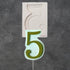 Silicone Number Mould for Baking - Flexible Five (5) Shape