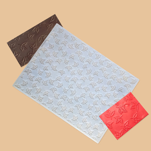 Silicone Maple Leaf Texture Mat