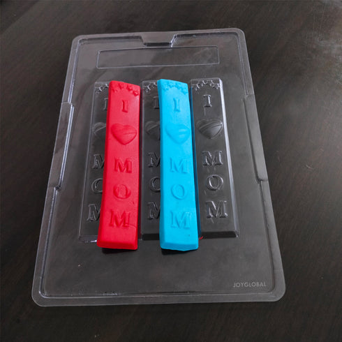Cacao "I ❤ MOM" PVC Chocolate Mould