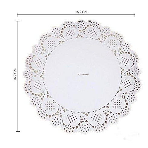 Lace Paper Doilies Paper - 6.5 Inches