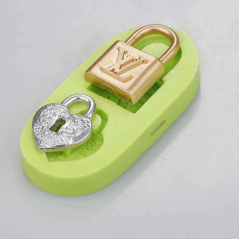 Silicone Louis Vuitton Lock Mould