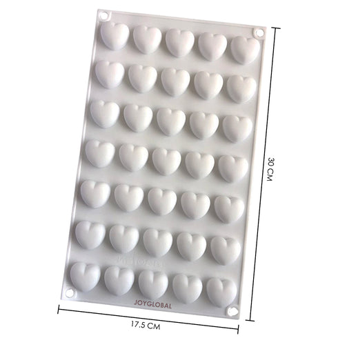 Silicone Valentine Heart Mould - 6 Grams