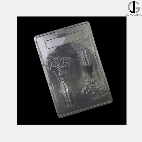 Plastic 25 and 50 Years Theme PVC Chocolate Mould