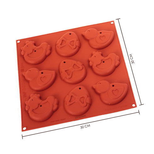 Silicone Easter Egg Garnishing Mould