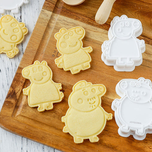 Peppa Pig Plunger Cutter - Set of 6 Pieces