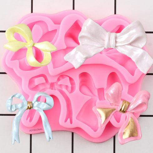 Silicone Bows Mould - 4 Cavity