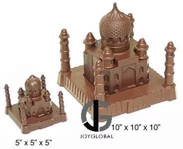 JoyGlobal Taj Mahal PVC Chocolate Mould With clips  (10 " in)