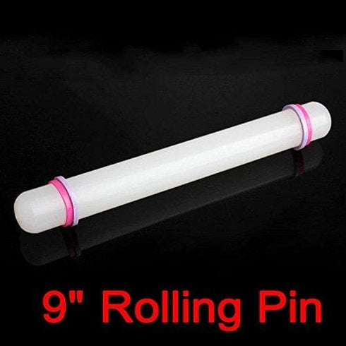 JoyGlobal 22.4 cm (9") Rolling Pin with Guide Rings