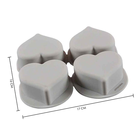 Silicone Heart Mould - 90 Grams