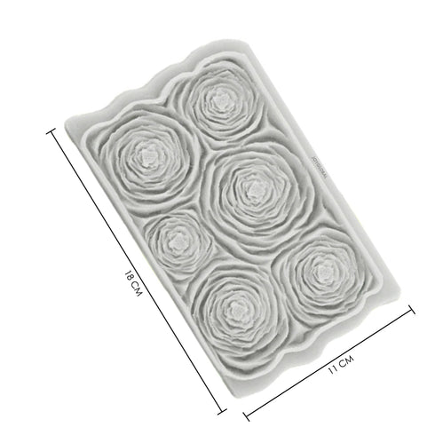 Safe Silicone Rose Cake Mould - Oven & Dishwasher Friendly