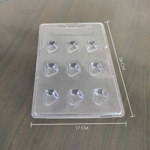 Cacao Strawberry Shape PVC Chocolate Mould