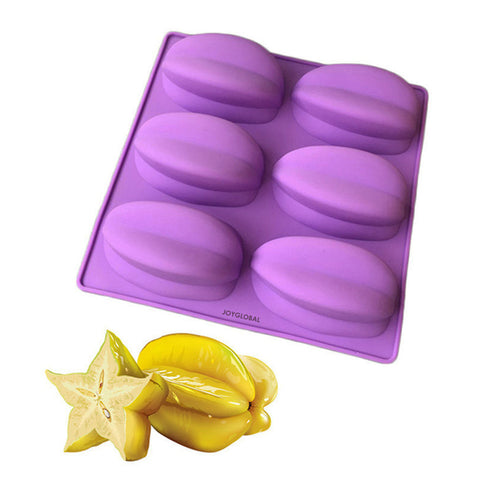 Silicone Carambola Starfruit Mould
