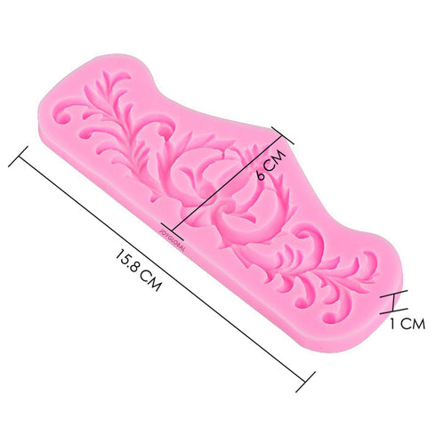 Silicone Brooch Lace Mould