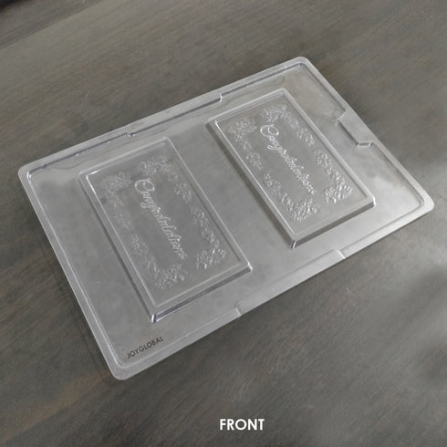 Cacao Congratulations PVC Chocolate Mould