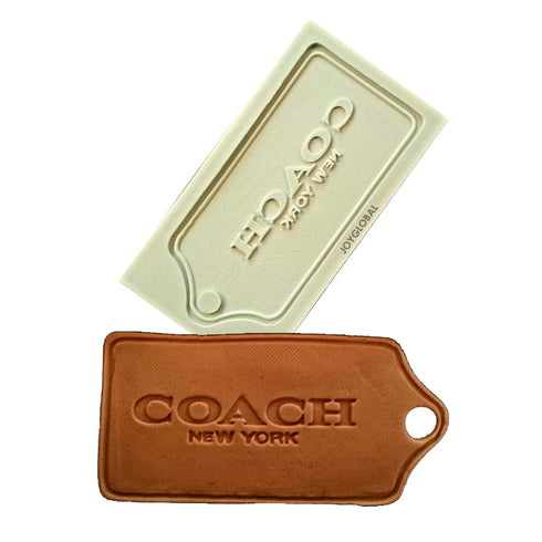 Silicone Coach Tag Mould