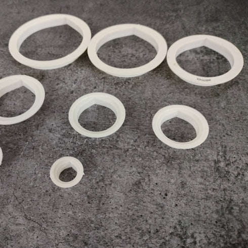 Rose Petal Plastic Sugarpaste Cutter