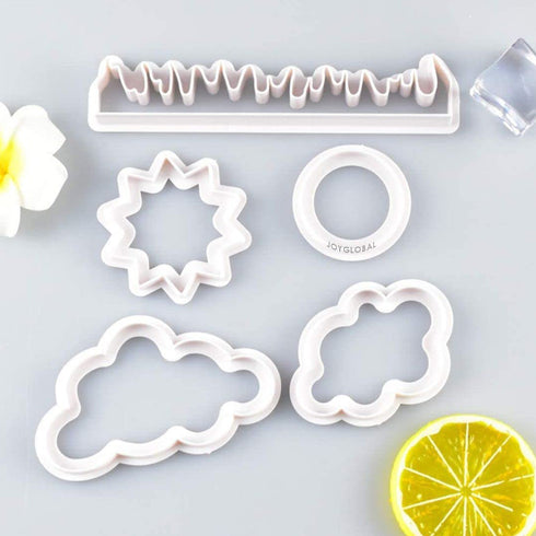 5 Plastic Fluffy Cloud Grass Nature Cutter