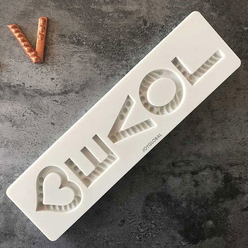 Silicone Love With Heart Mould