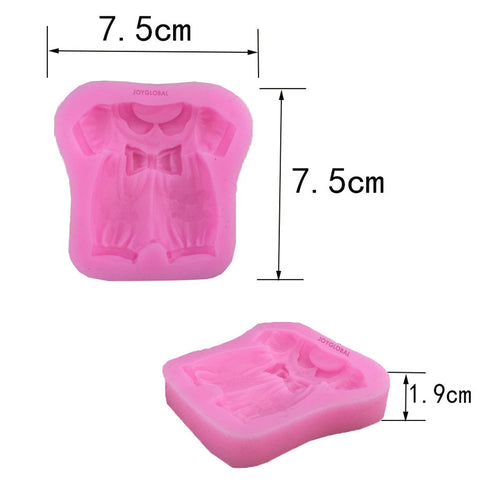 Silicone Baby Bowknot Cloth Mould