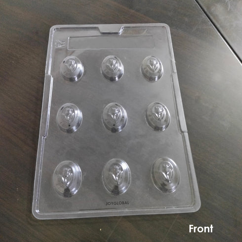Cacao Flower Tulip PVC Chocolate Mould - 8 Grams