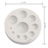 Silicone Half Sphere Mould - 10 Cavity