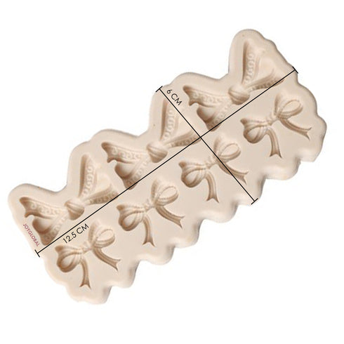 Silicone Bows Mould - 7 Cavity