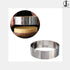 Round Stainless Steel Cake Ring Diameter: 7 Inch Depth: 2 Inch