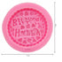 Silicone Designer Happy Birthday Mould