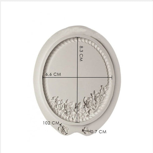 Silicone Vintage Frame Mould