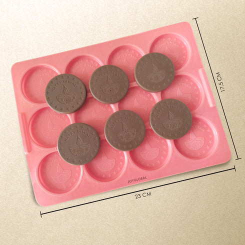 Silicone Diwali Chocolate Mould