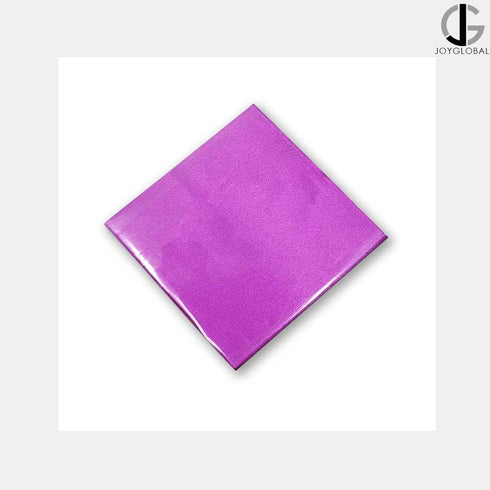 Aluminum Chocolate Wrappers - Mauve