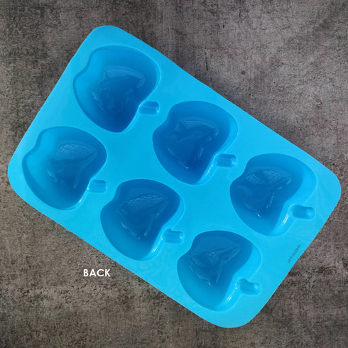 Versatile Silicone Apple Mould Tray for Crafts & Desserts
