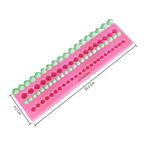 Silicone String Pearl Lace Mould
