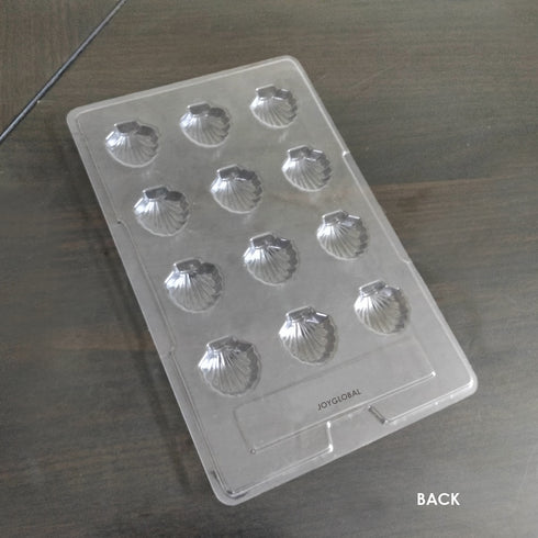 Cacao Shell Shape PVC Mould - 8 Grams