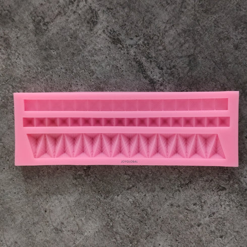 Silicone Designer Border Lace Mould