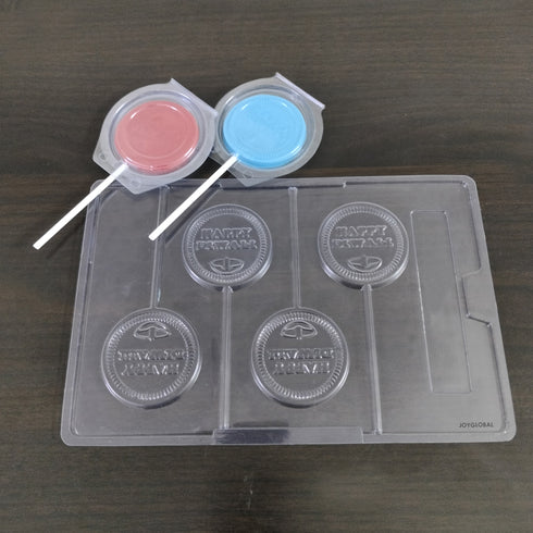 Cacao Happy Diwali Lollipop Mould with Cover