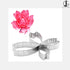 Small Peony Petal Cookie Cutter