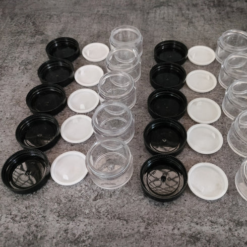 15 Grams Round Lip Balm Jar - 10 Pieces
