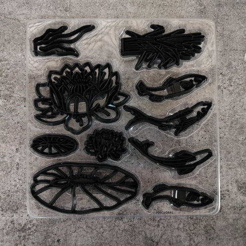 Lotus Pond Theme Shape Patchwork Cutter