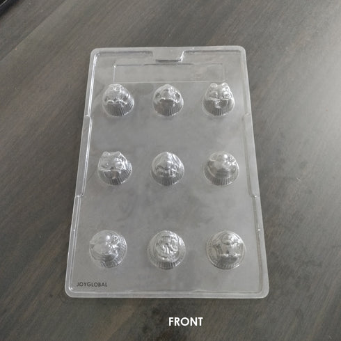 Cacao 6 Different Animals Shape PVC Mould