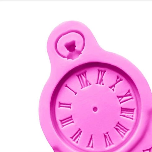 Silicone Clock Shape Mould
