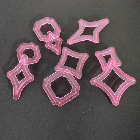 9 Piece/Set Modern Square Cutter Set