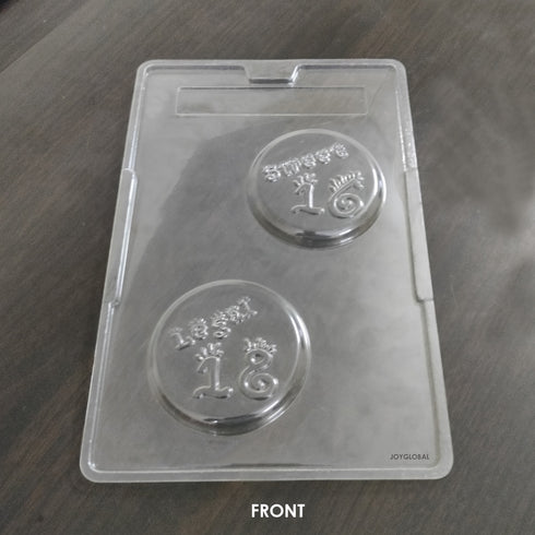 Cacao Sweet 16 and Legal 18 PVC Chocolate Mould